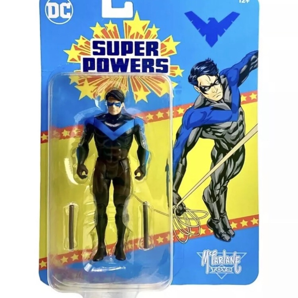 DC Super Powers Nightwing Figure MOC 2023 McFarlane Toys
